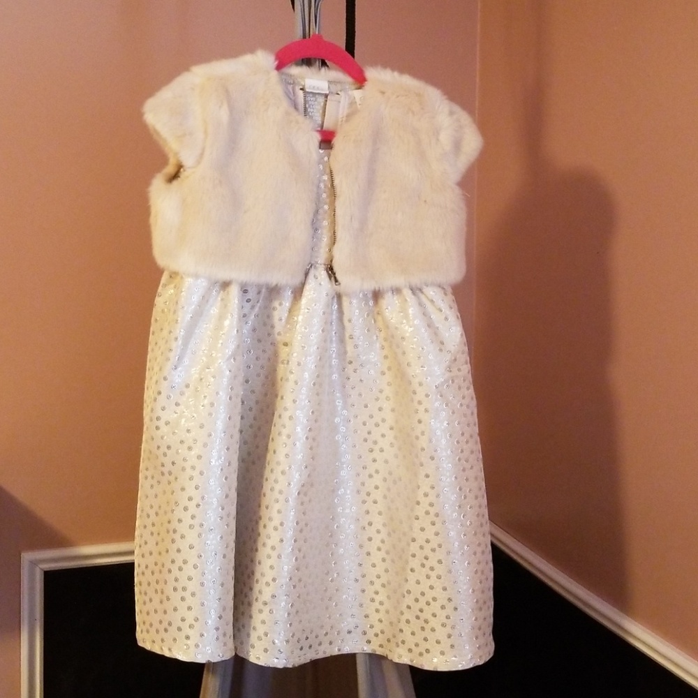 Sparkling winter ball dress